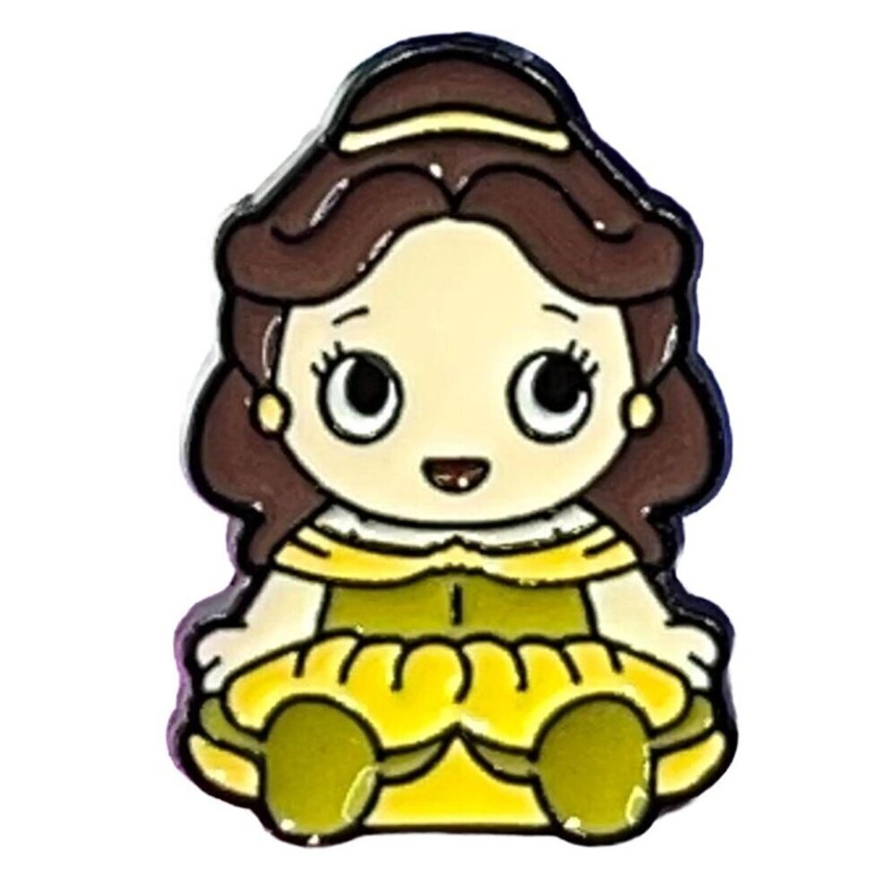 Belle Princess Lapel Pin Baby Beauty Beast Brooch Badge Accessories Jewelry Gift